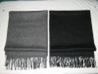 100% wool frange woven scarf