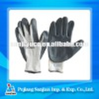 Nitrile Coated Nylon glove Nitrile Glove Nylon lin