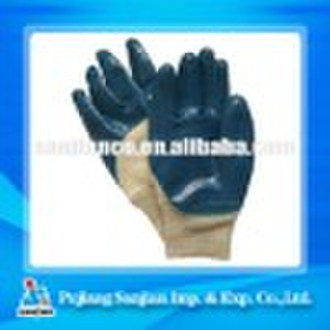 Nitrile Glove Nitrile coated cotton glove with Jer