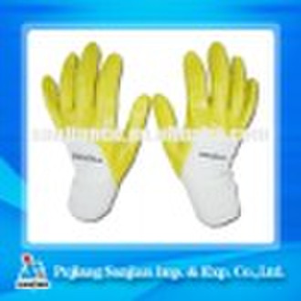 Nitrile Coated Cotton Glove With Interlock Lining