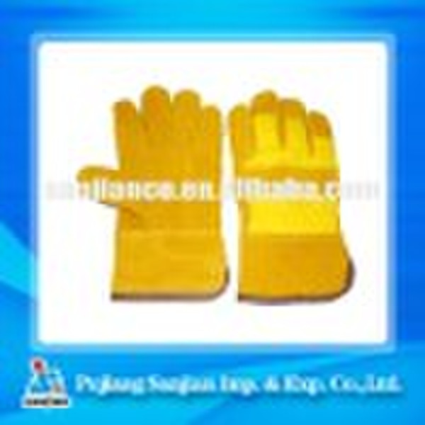 full palm leather glove