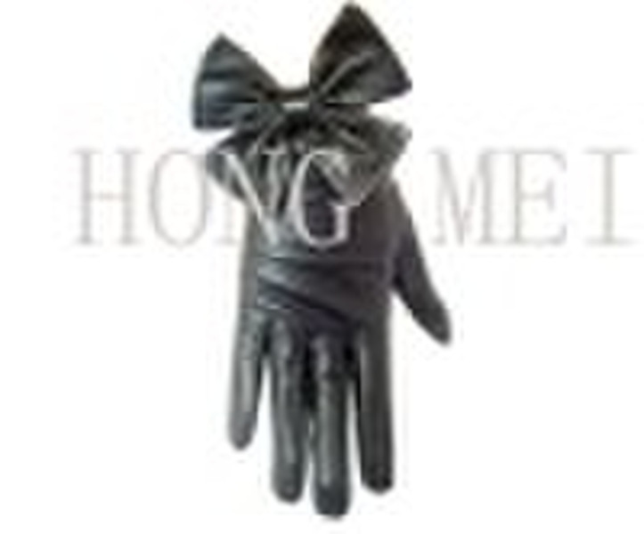 HM557   Fashion lambskin leather gloves