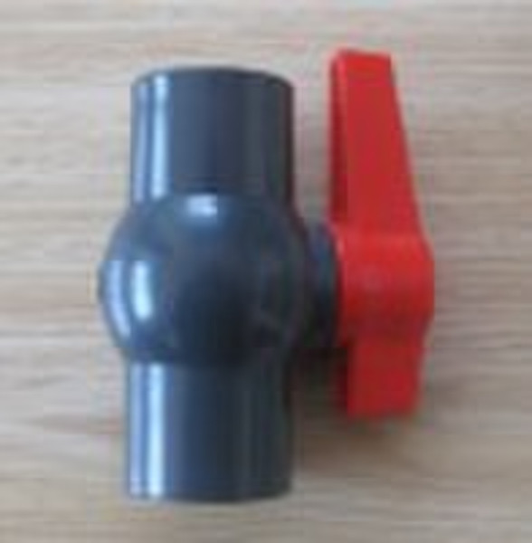 Dark Grey PVC Ball Valve