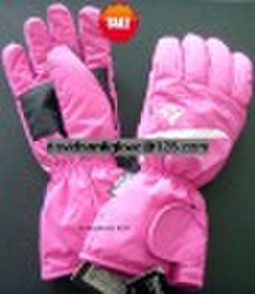 new style  Women's ski  gloves with waterproof