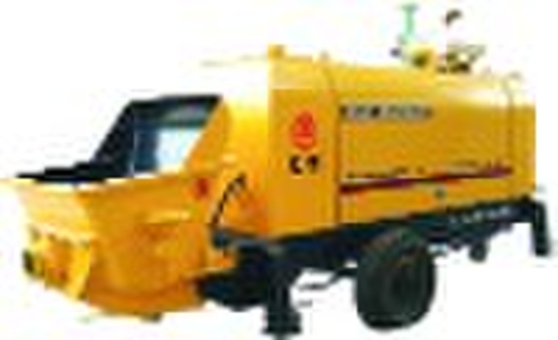 Diesel engine concrete pump