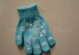 Children's knitting glove