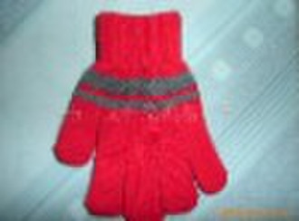 Children's knitting gloves