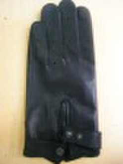 Pig nappa wash leather glove