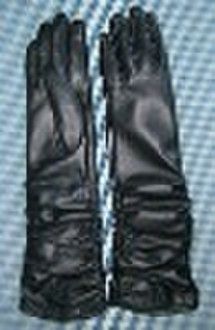 long leather glove