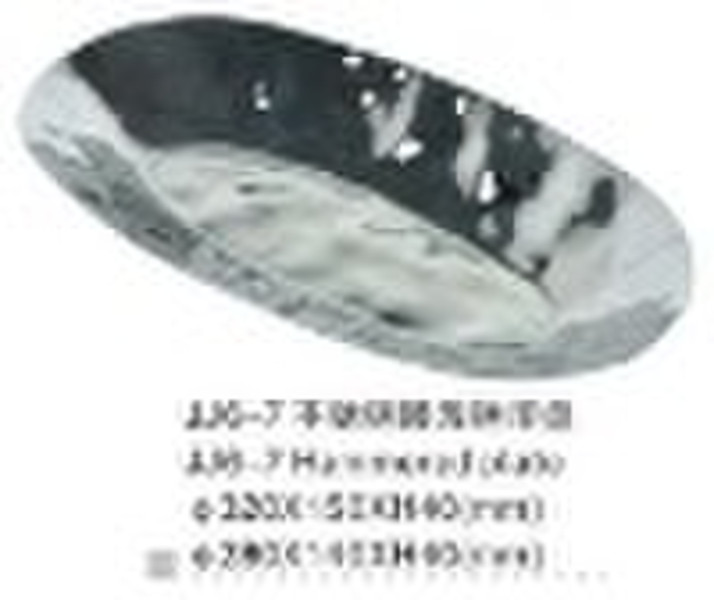 stainless steel hammered plate