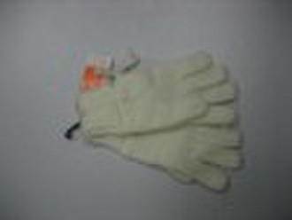 Acrylic Glove with Velvet Ribbon