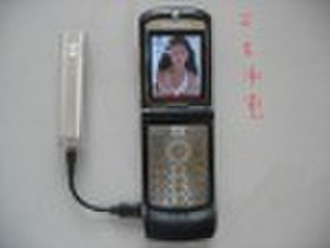 LED torch with function of mobile power charger