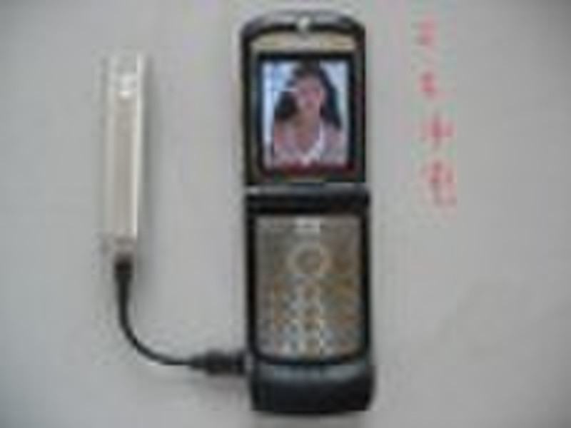 LED torch with function of mobile power charger