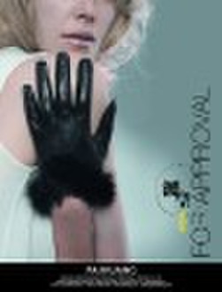 fur gloves