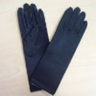 black satin glove/long party glove/formal glove