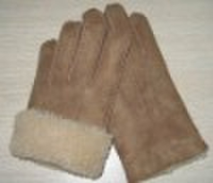 sheepskin gloves shearling gloves winter warm glov