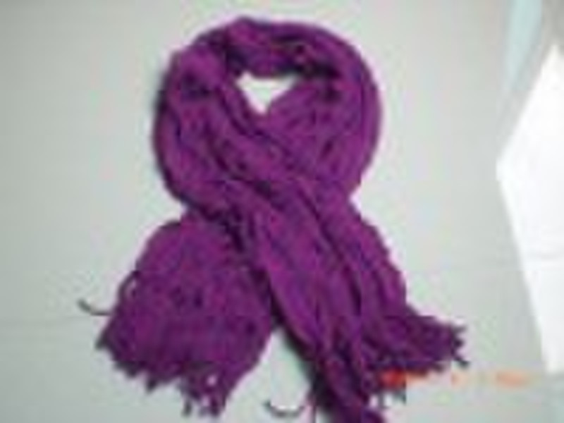 knitting scarf