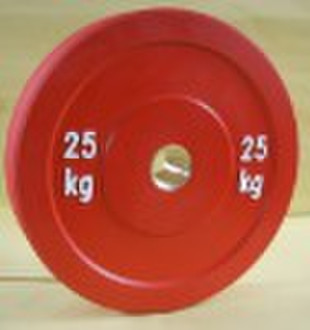 GYM rubber bumper weight plates