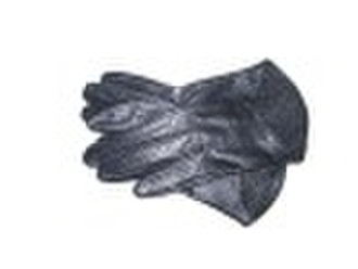 Driving leather glove