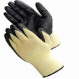 Kevlar coated nitrile working glove