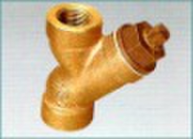 Bronze Y-strainer valve