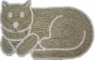 animal shape door mat