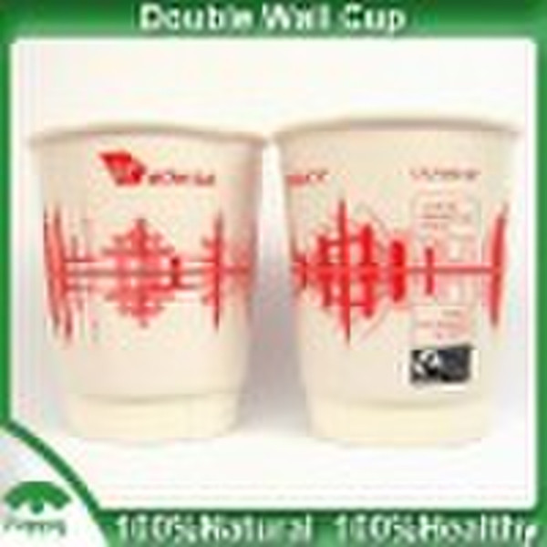 Double wall paper cup/hot paper cup/paper cup