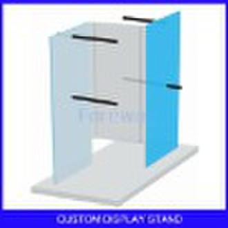 Dual sides acrylic display stand