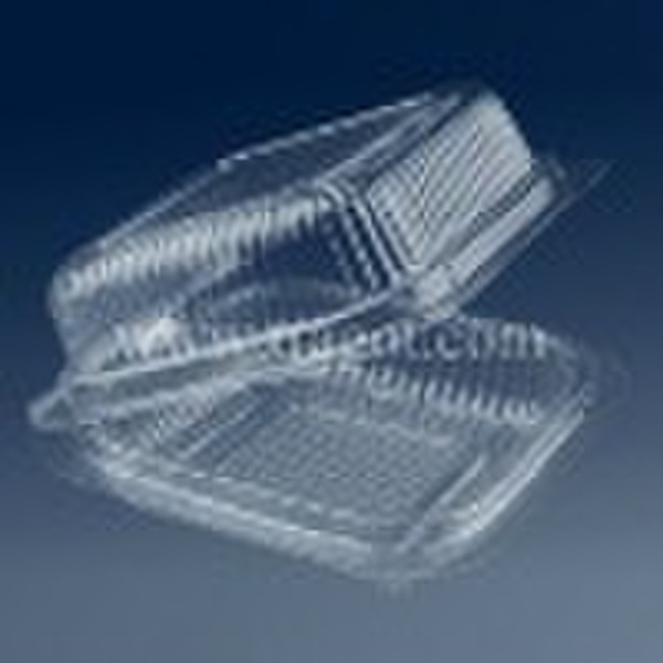 Plastic packaging tray for cosmetics