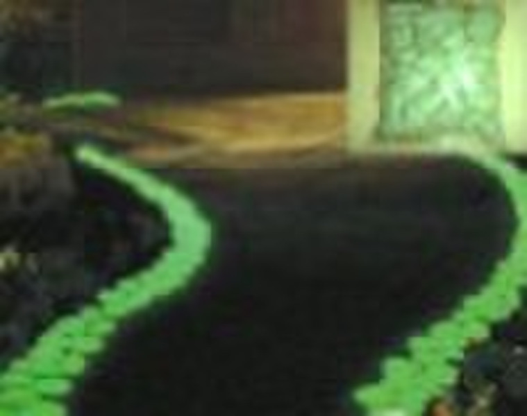 luminescent pebbles in the dark