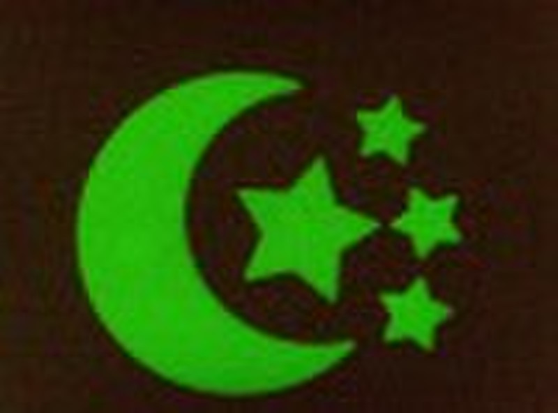 Glow in the dark moon