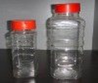 Spice plastic bottle