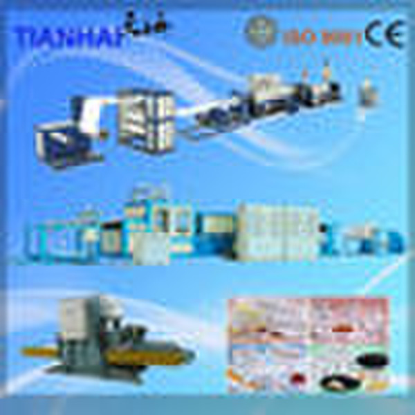 Wegwerfnahrungsmittelbehälter-Produktionslinie TH-1100