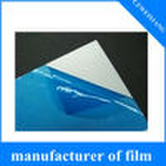 blue transparent PE protective film