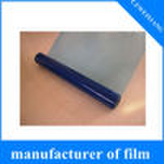 blue transparent PE protection film