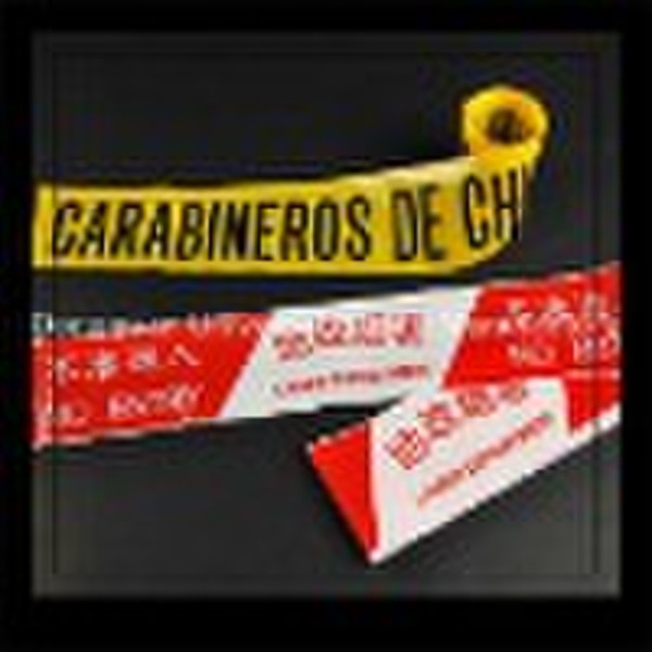 Degradable caution tape/warning tape with printing