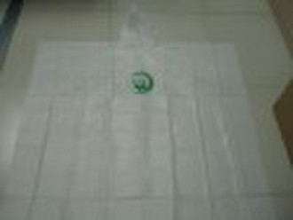 Compostable Plastic poncho/mater-bi poncho