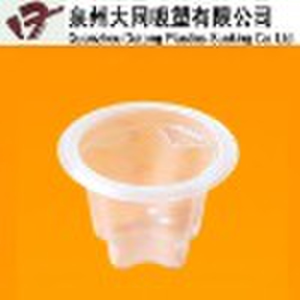 five-pointed shape PP jelly cup