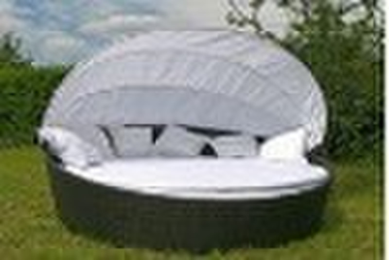 Rattan Einfache Bed Wohnmöbel Rattanmöbel