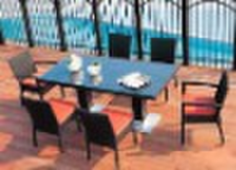 Dining Set rattan furniture garden furniture