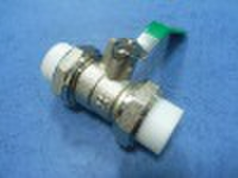 ppr brass ball valve