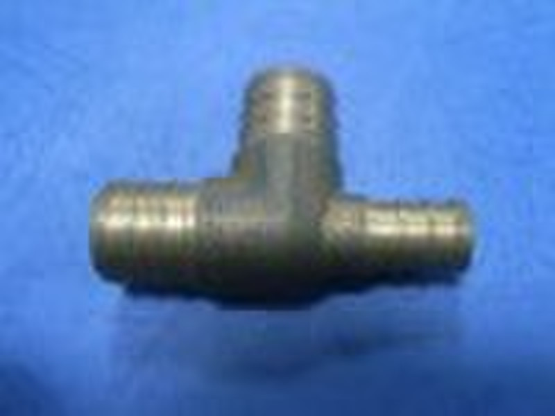 brass hose tee connector