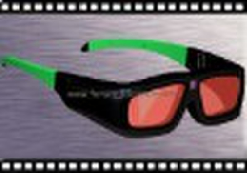 Active shutter glasses for 3D projector