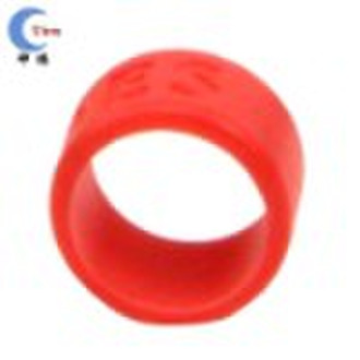 Red Color Silicone Finger  Ring