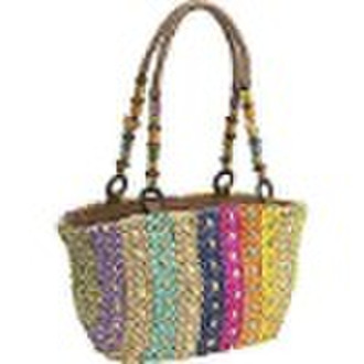 Straw Tote Bag