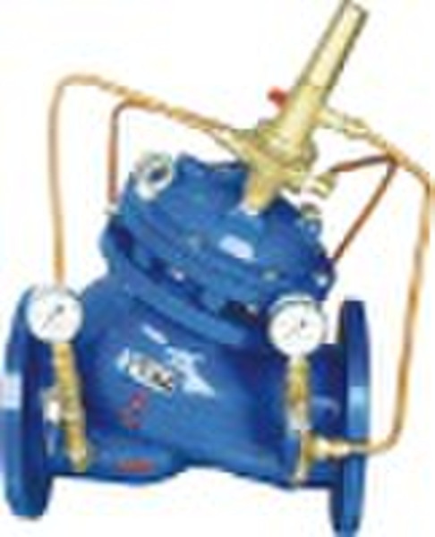 Pressure difference bypass balance valve