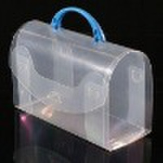 folding plastic box for gift,display package