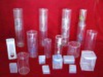 High-quality plastic tube for the gift packing