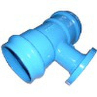 ductile iron  fitting for  PVC pipe