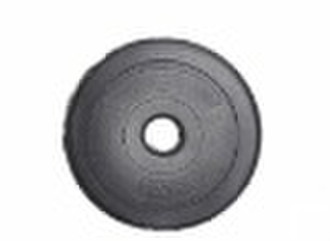 Plastic dumbbell disc